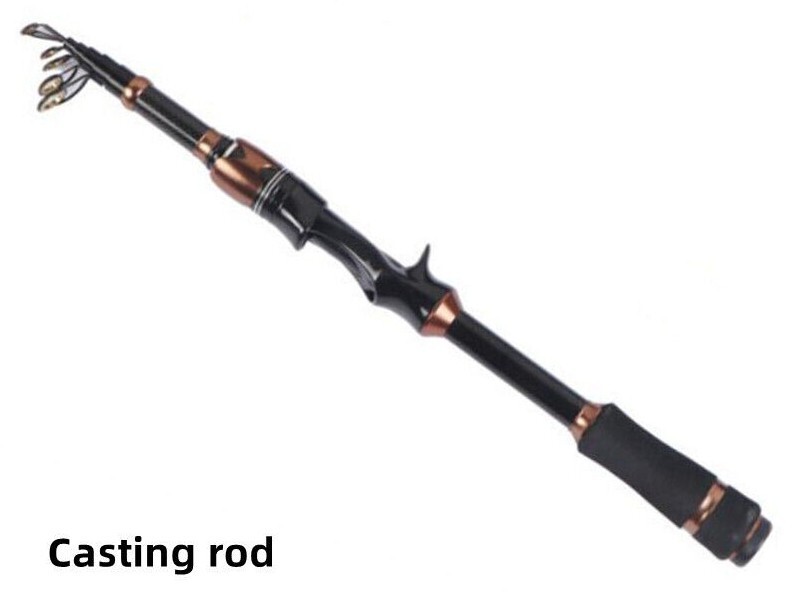 Spinning Hand Sea Rod Carbon Fiber Telescopic Fishing Rod Spinning Casting Rods