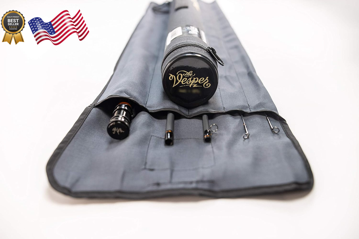 Moonshine Rod Company Fast Action Fly Fishing Rod Carbon Fiber Graphite Rod