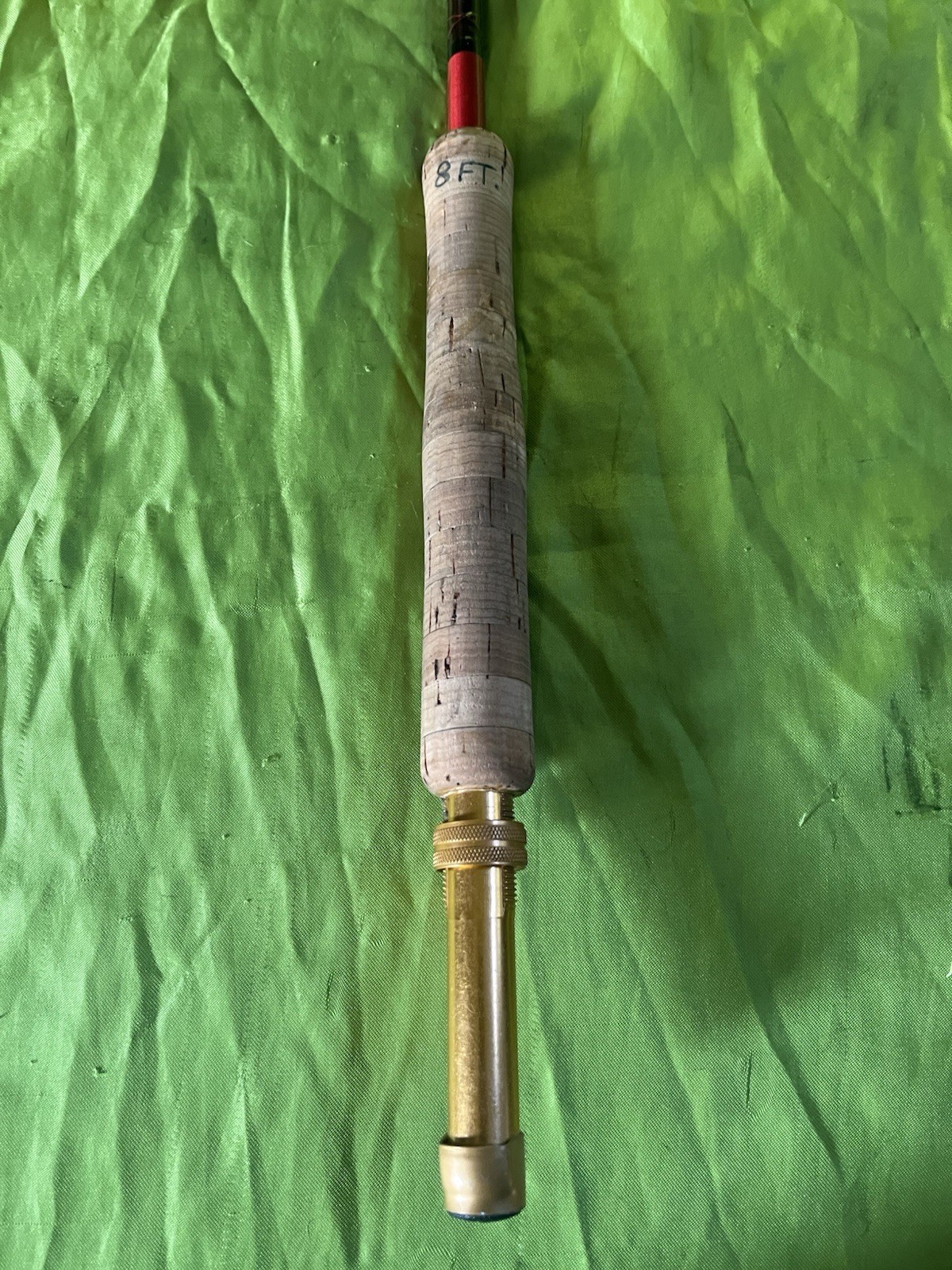 Featherweight Fly Rod Fishing Rod 8ft Cork Handle 3 Piece Great Condition