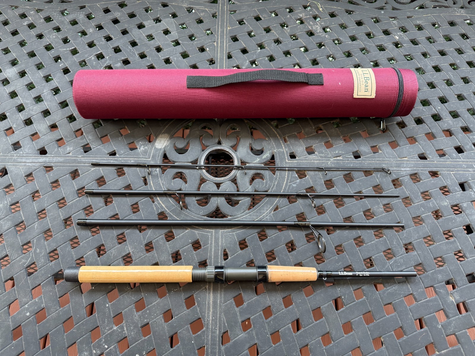 L.L. Bean Travel Series, 7’0″, Medium, Fast, 8-17lb, 1/4-3/4oz, Spinning Rod, 4p