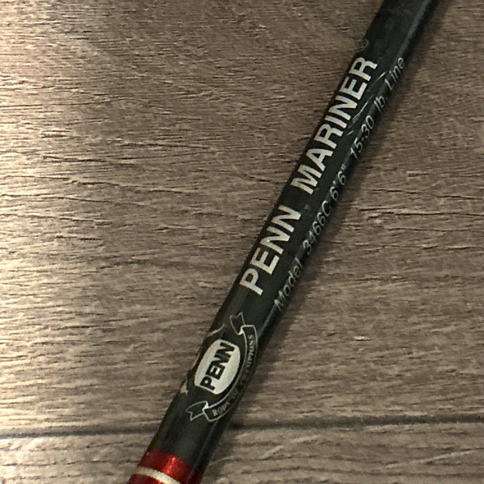 6’6” Penn Mariner Fishing Rod/ Boat 15-30 LB MEDIUM MOD 3466C One Piece