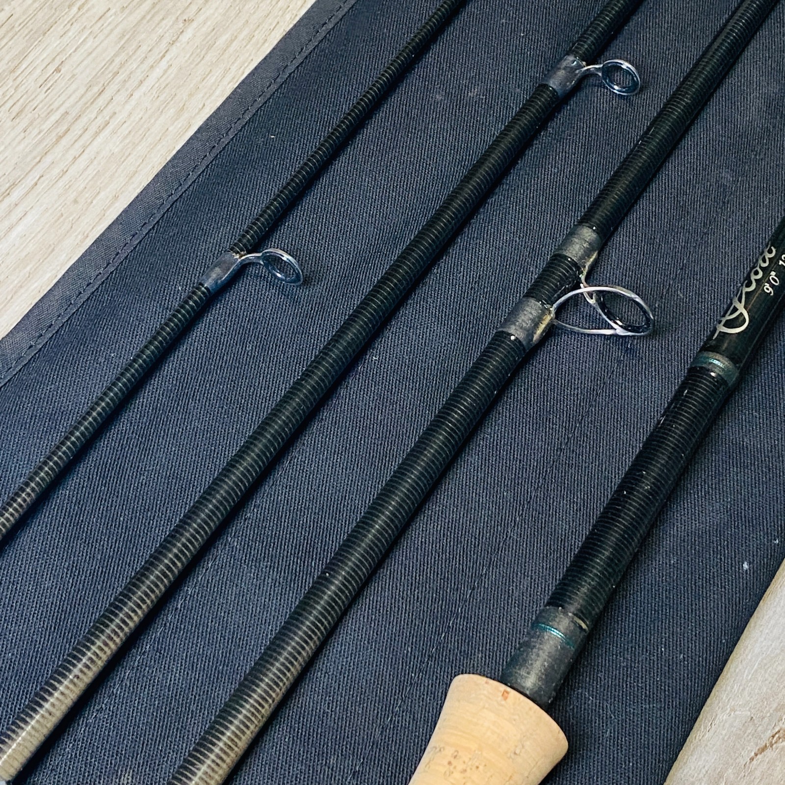 SCOTT S4S 9012/4 9’0″ 12wt Fly Rod W/Socks [VG]