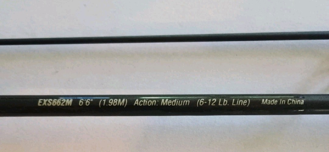 Shakespeare Excursion Casting Rod, 6’6″ EXS662M