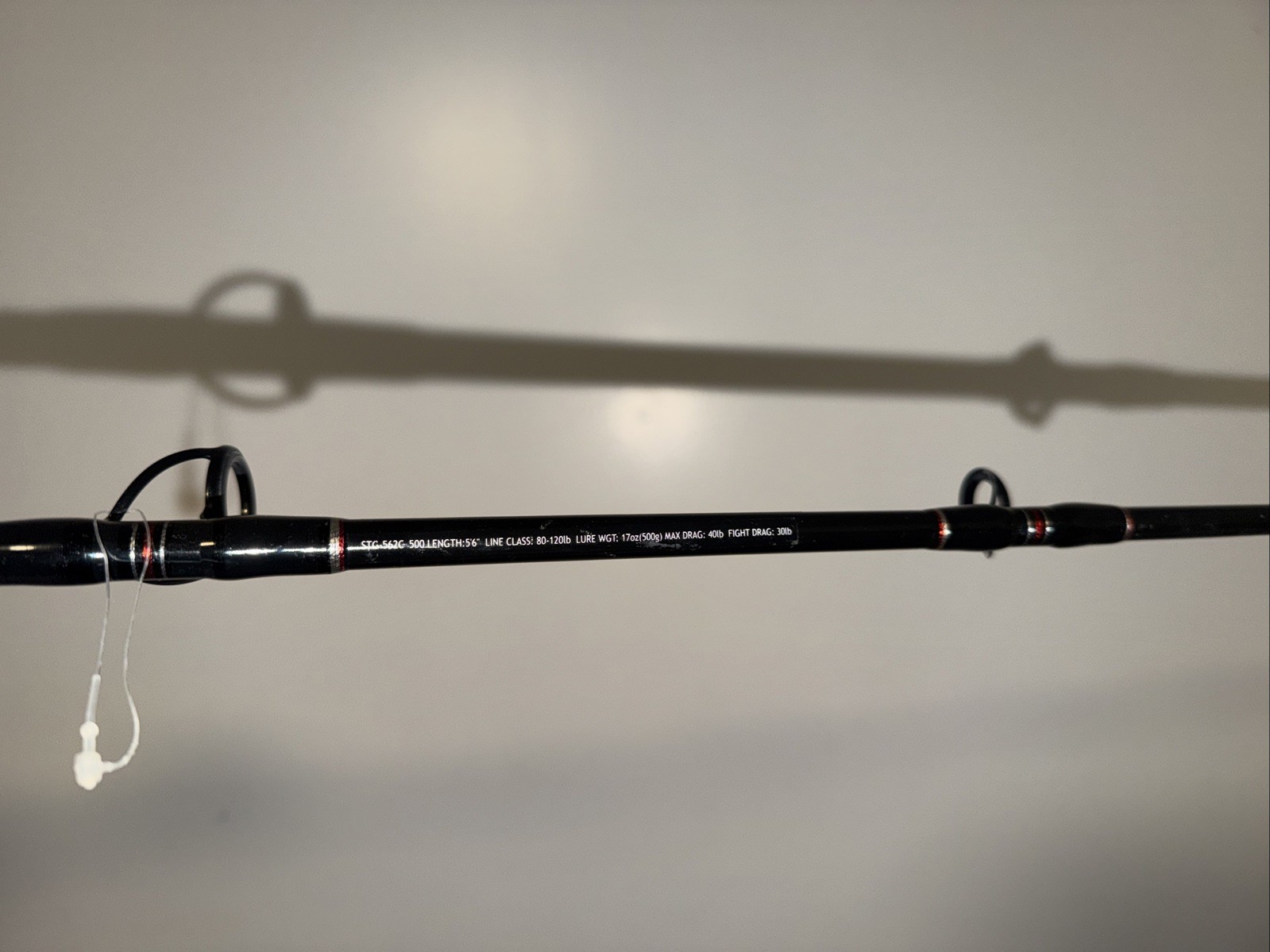 Sting-o Fish G-Rod Series STG-562C-500, 6’6″, Heavy, Fast, 80-120 Lb 2pc