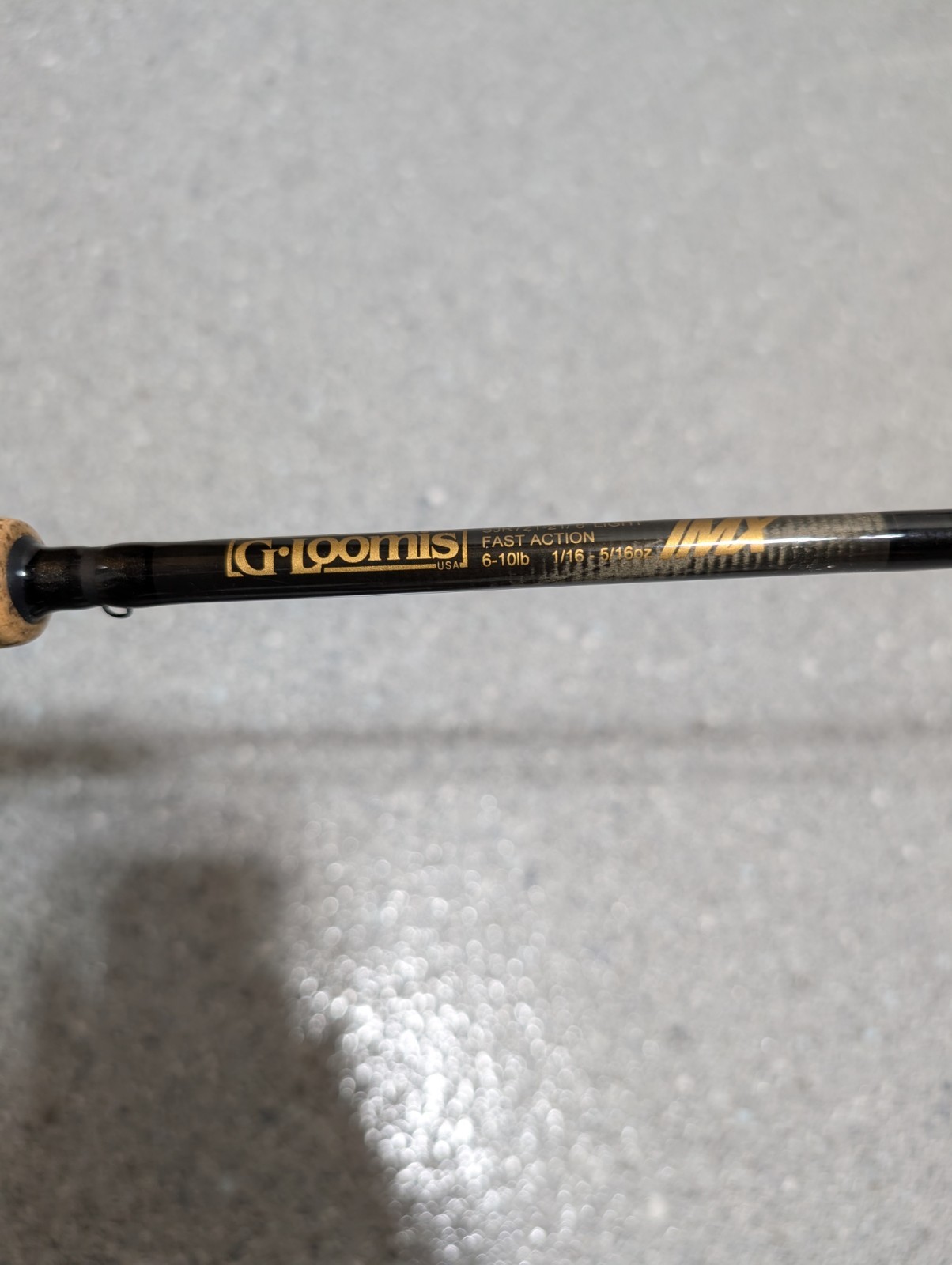G.Loomis IMX SJR721-21 6′ Light Fast 6-10# 1/16-5/16 oz 1 pc Spinning Rod