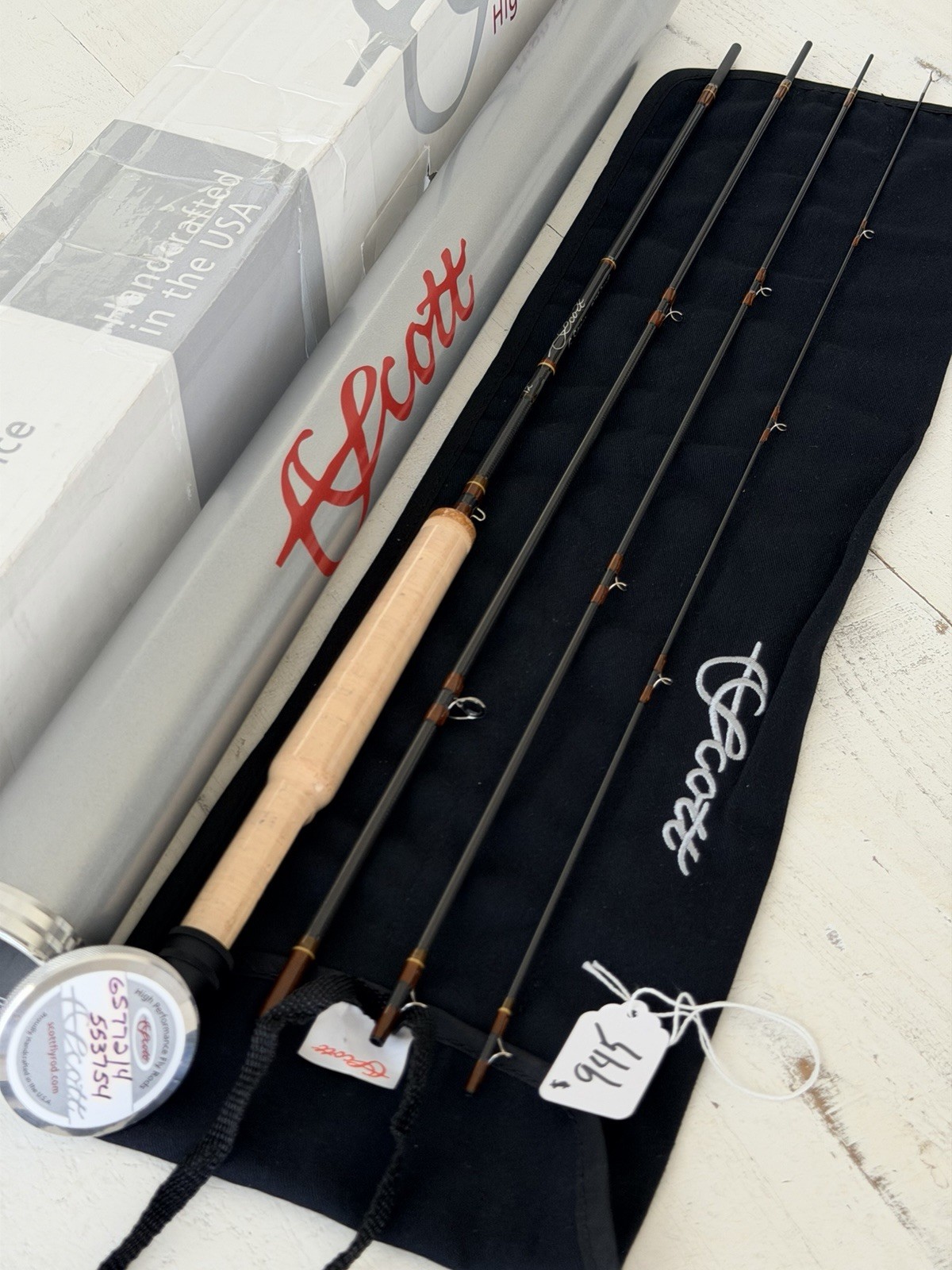 **BEAUTIFUL** 🔥 SCOTT G Series 2wt. 7’7”in~4Pc Fly Rod!! 🔥~NEW~🔥