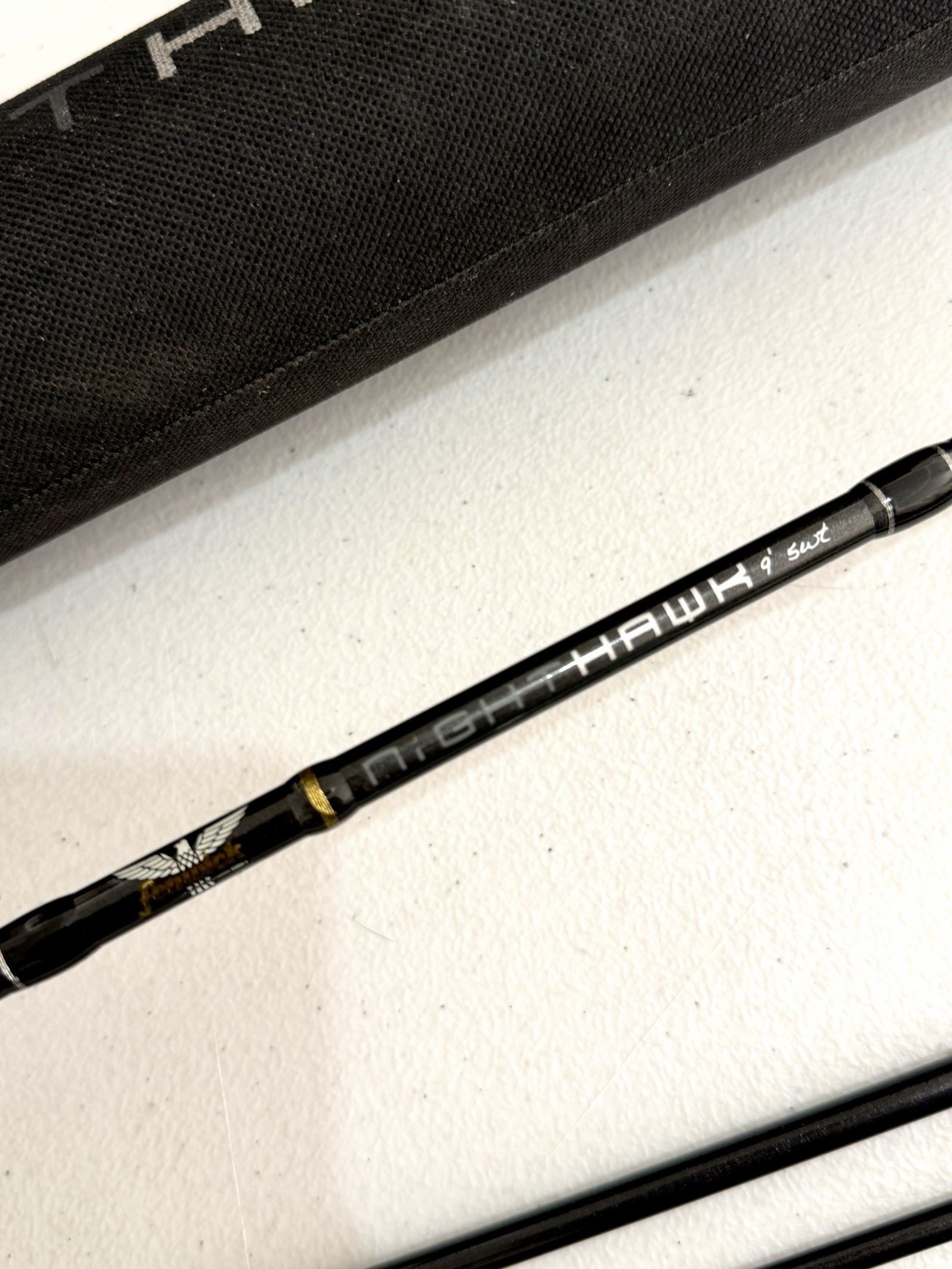 Fenwick Nighthawk 9′ #5 Fly Rod And Reel 5WT Combo W/ Case