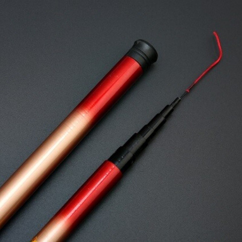 Ultra-short Fishing Rod Fiberglass Telescopic Fishing Pole Freshwater 1.8M-3.6M