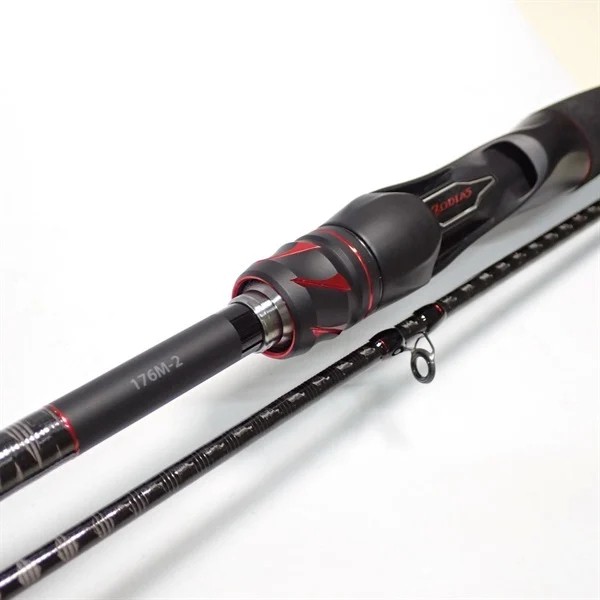 Shimano 20 Zodias 176M-2 2pc Casting Bass Fishing Rod Japan