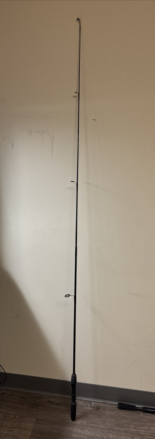 3 pc FISHING ROD LOT-PFLUEGER MEDALIST/Shimano SN-60M/Abu Garcia 400