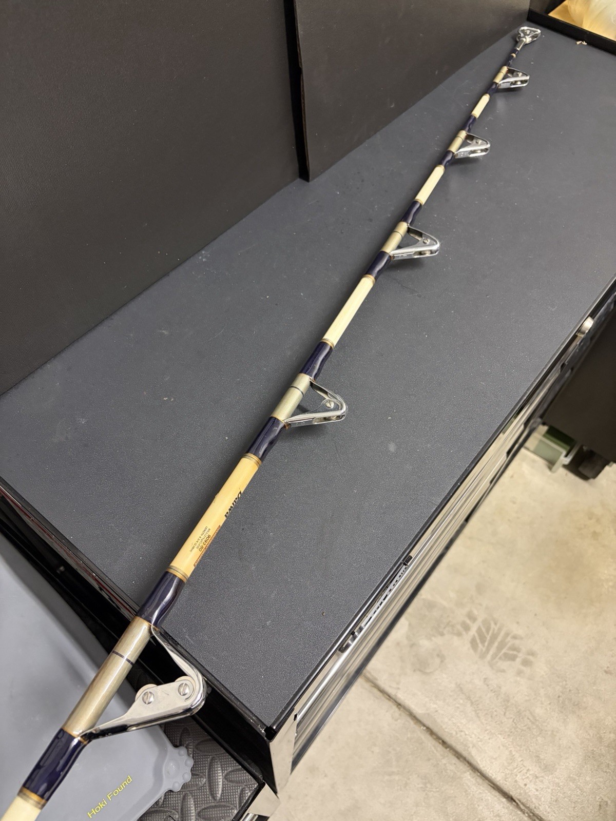 Daiwa IGFA Tournament Graphite 9093 80lb Class Rod AFTCO Roller Guides & Butt