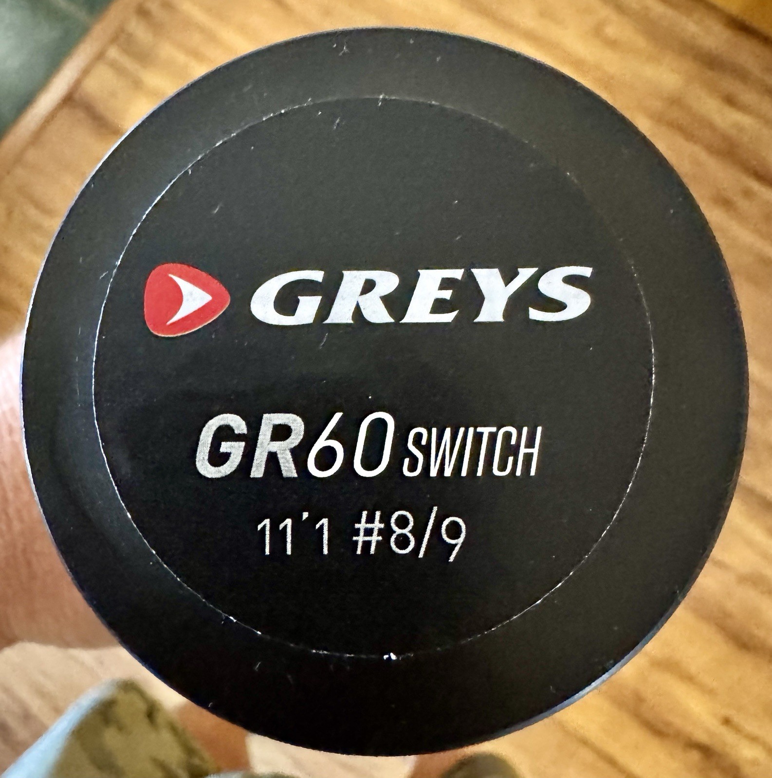 Greys GR60 Fly Fishing Rod DH Switch #8/9 WT 11’-1” With Soft Bag & Tube (New)