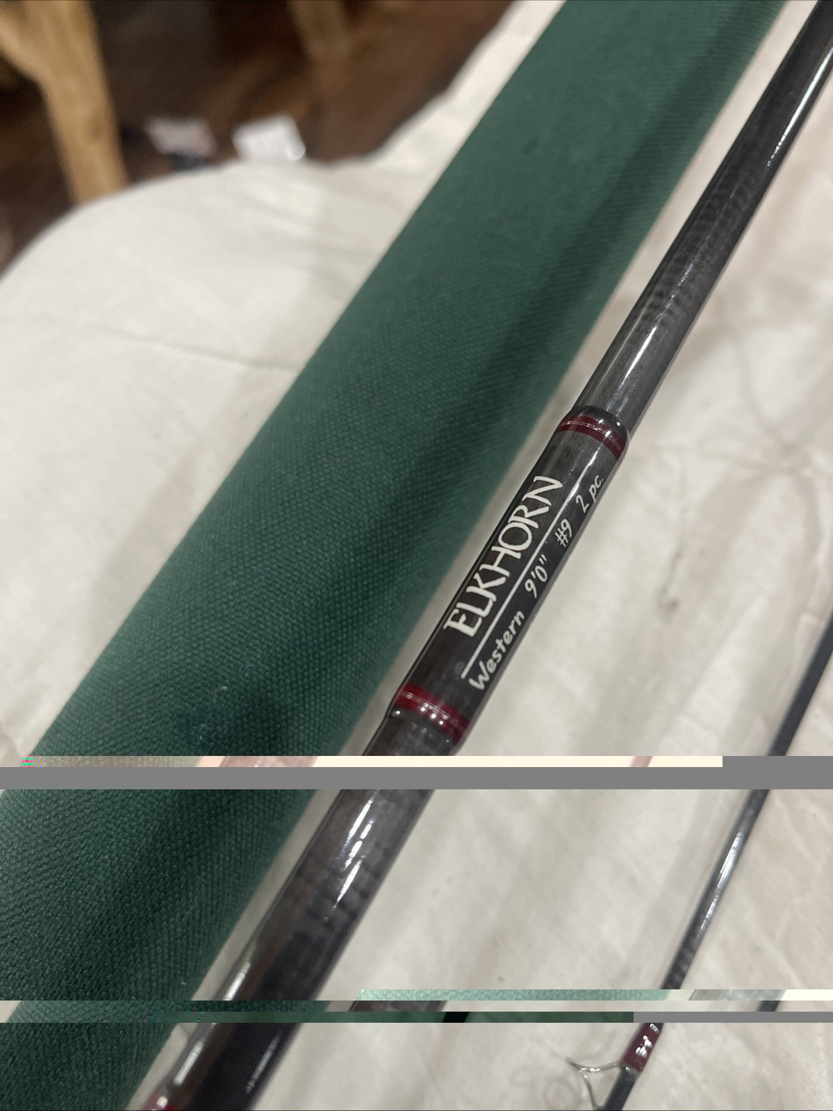 Elkhorn Western Fly Rod 9ft 9wt 2 Piece with Hard Travel Tube