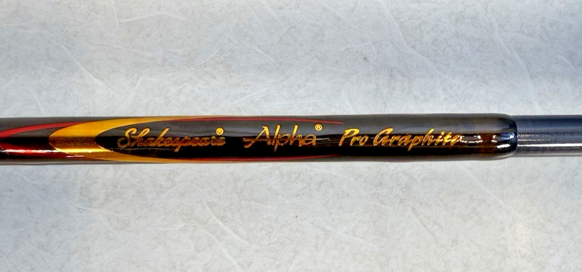 New Shakespeare Alpha Pro Graphite Casting Rod CA2360-1MH 6′ Medium Heavy 1-Pc