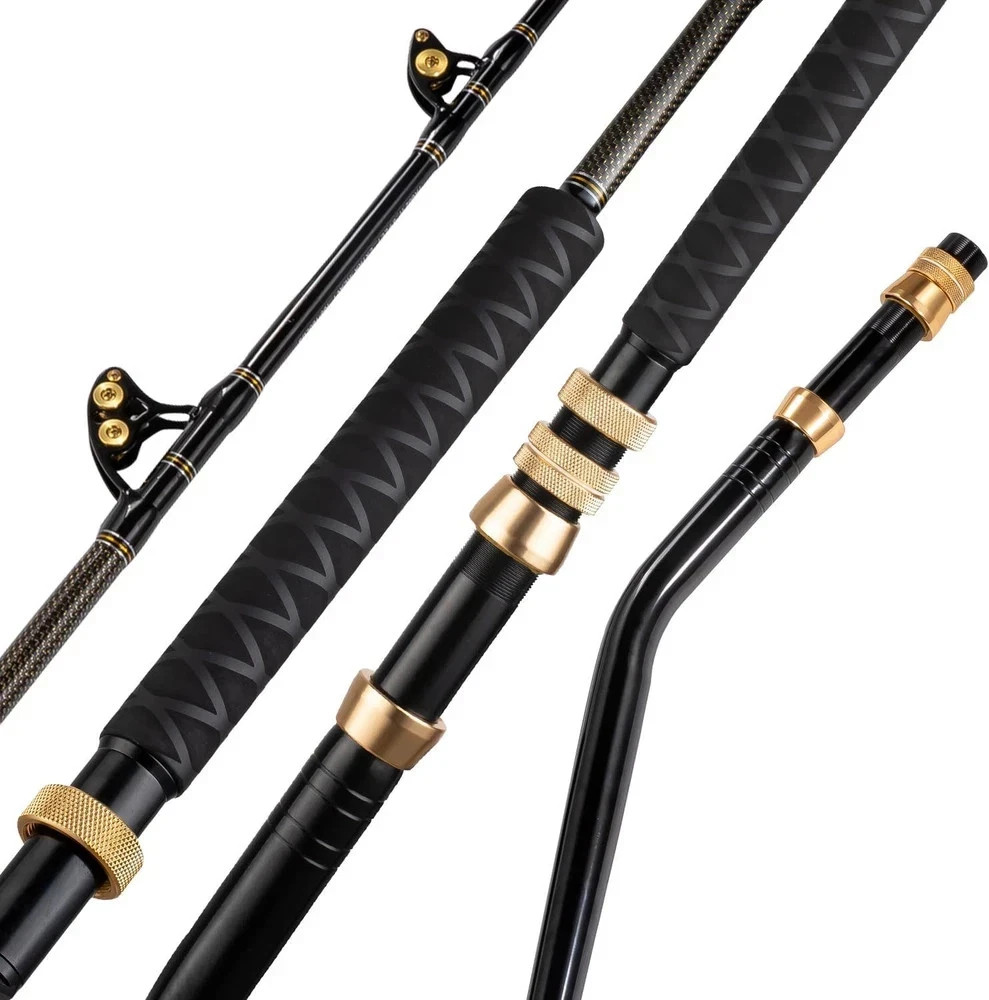 Trolling Rod Saltwater Offshore Heavy Roller Rod Bent Butt Trolling Rod Big Game