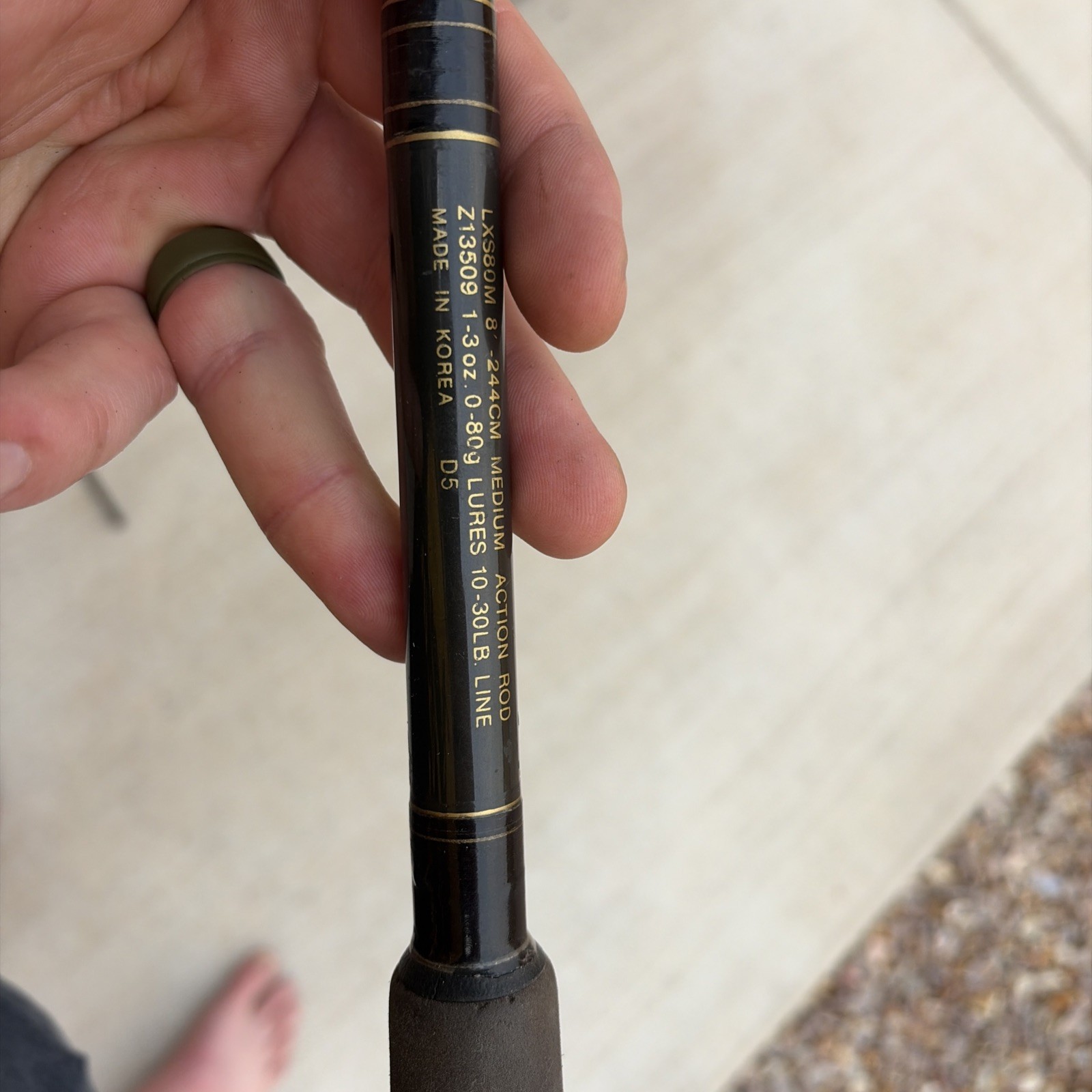 Abu Garcia Graphite Composite 8ft 25pce 10-30lb Spinning Rod