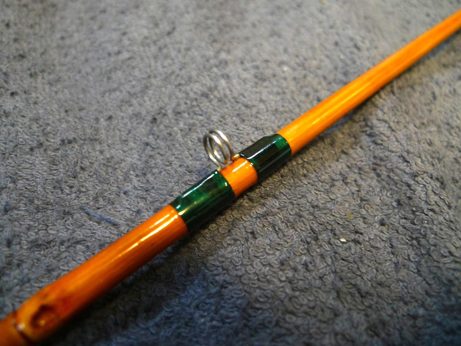 [Japanese Marutake flyrod]7’1″ #3 4pc (ext tip)-unused ‘Marubushi bamboo’ flyrod