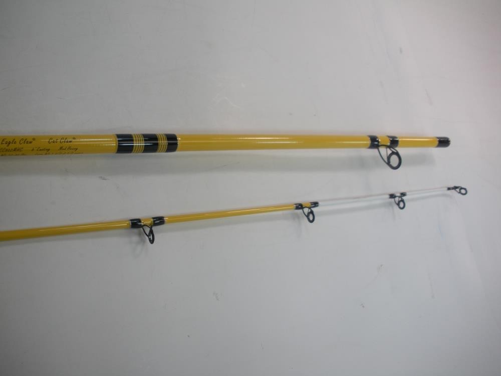 Eagle Claw CC802MHC Catclaw 8 ft 2 Piece Casting Rod