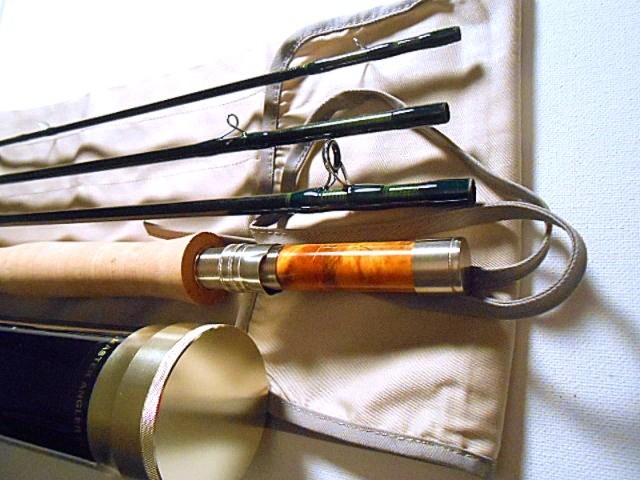 E.L. KEULING ROD CO 10′ 3WT. DOWN-LOCKING 4PC CARBON FIBER FLY ROD 2026 USA