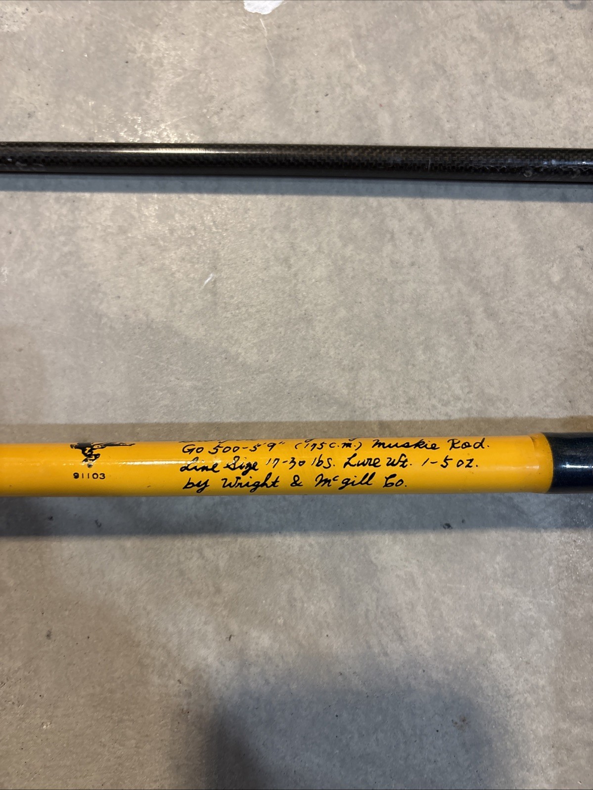 Lot Of 3 Rods, 2 Muskie And 1 Spinning