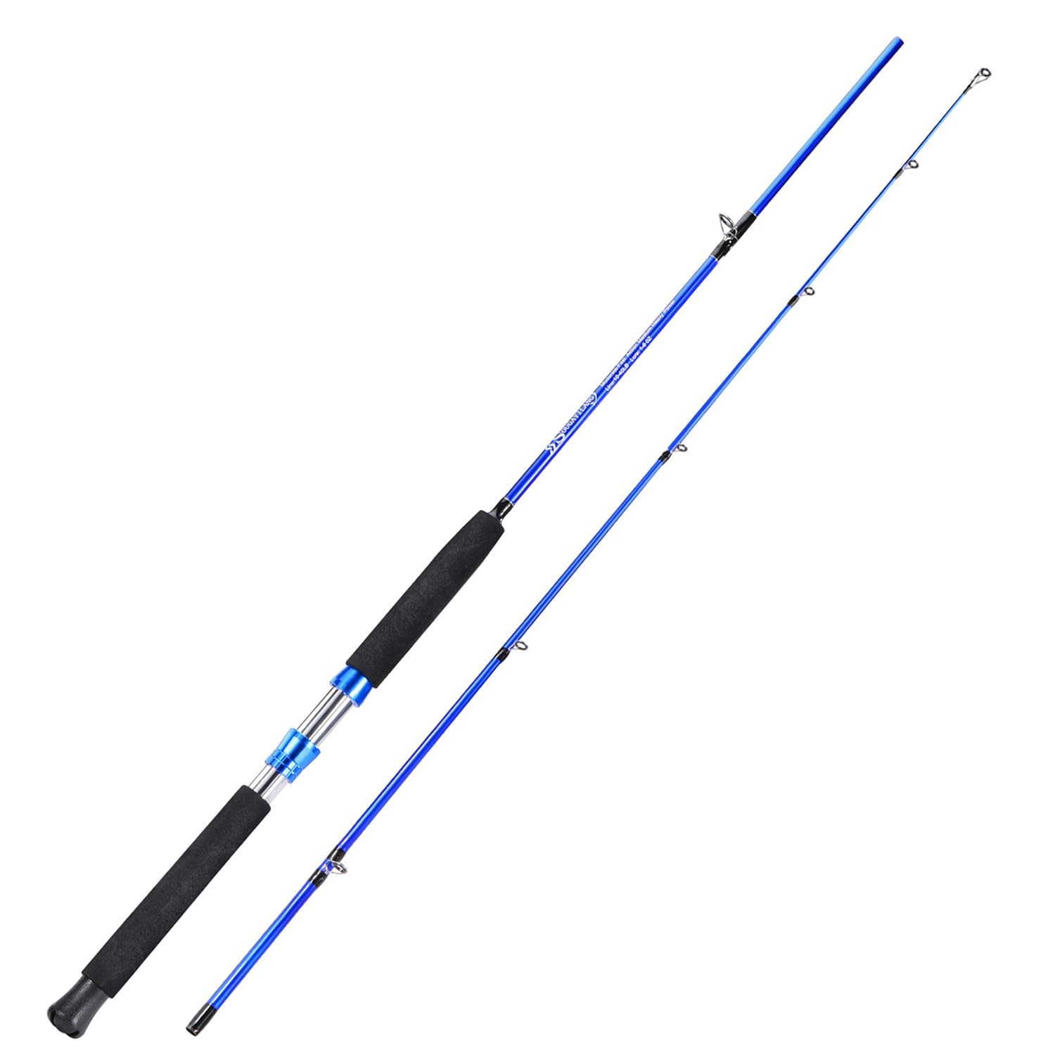 Sougayilang Catfish Fishing Rod 2 Piece 8′ MH/EH Power Spinning Rod