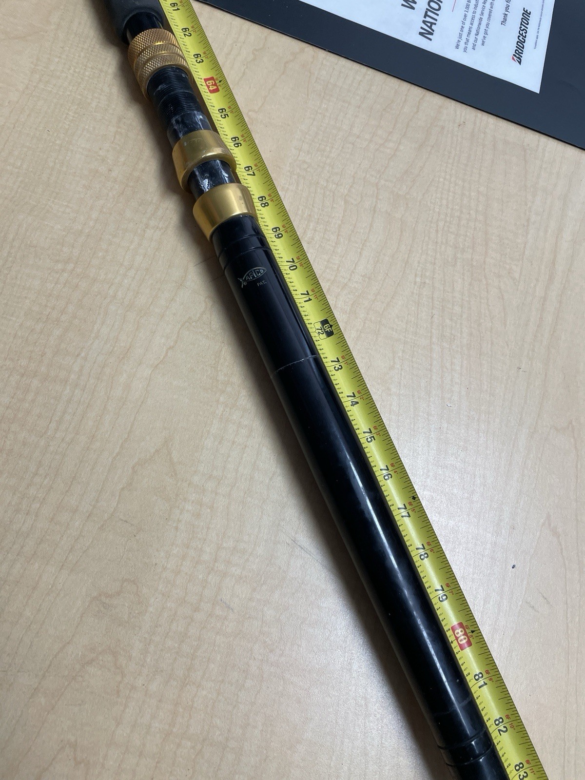 Kunnan IGFA conventional rod 50lb with Aftco guides and butt
