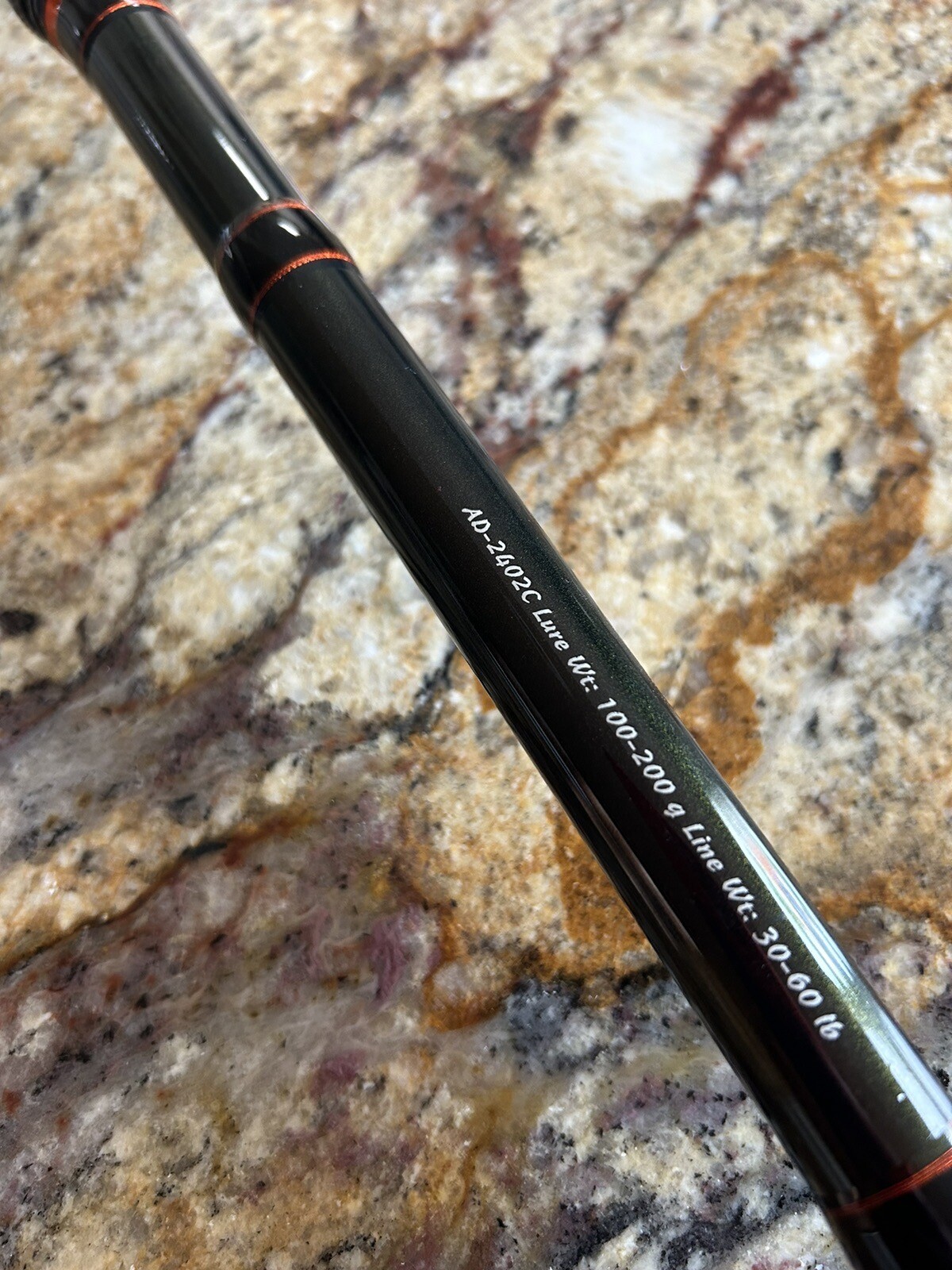 Travel Rod 30-60lb. 8’ Ultra Lightweight 🔥 Bad Boy Fast Action ⚓️