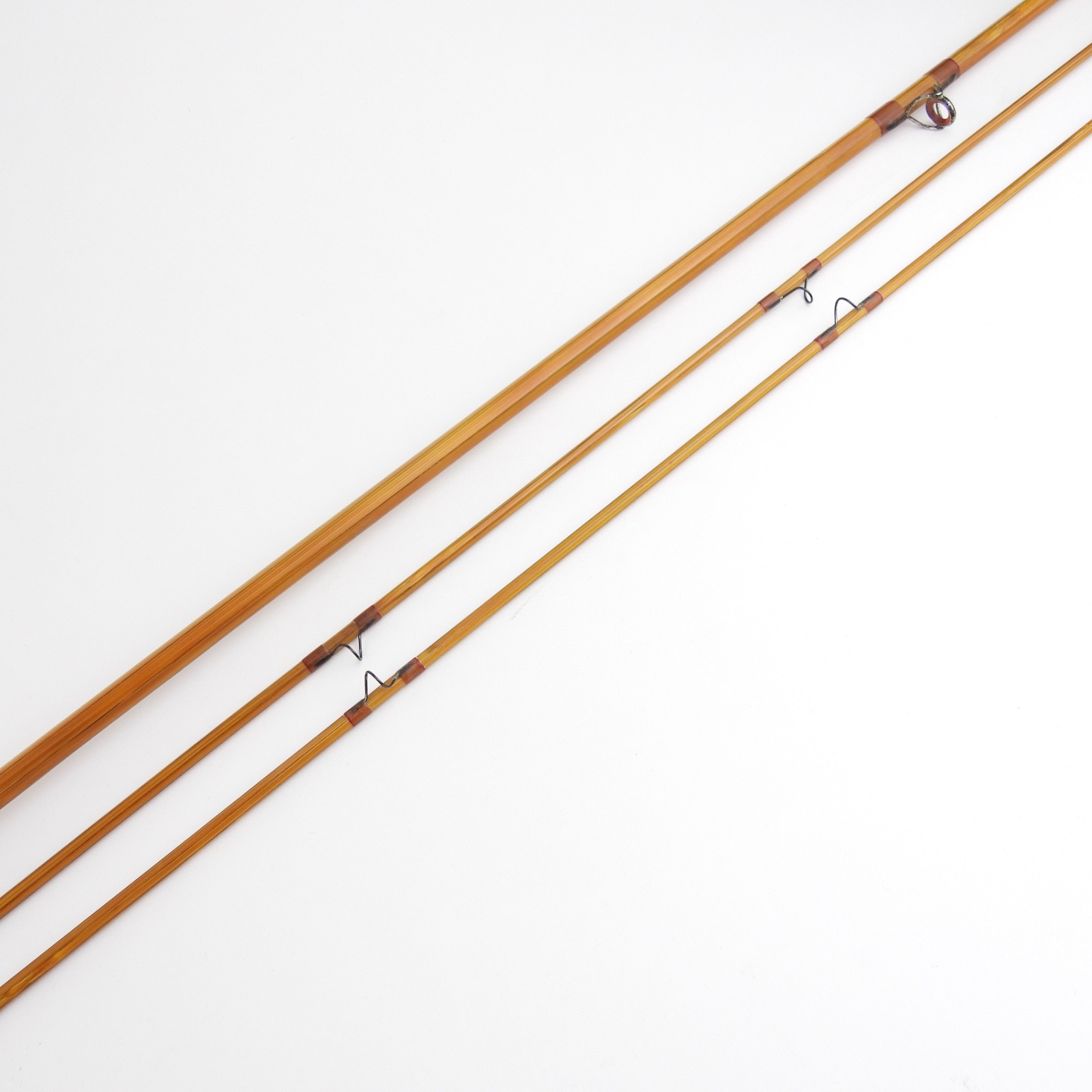 John M. Dann “Oatka Creek Companion” Bamboo Fly Rod. 8’. 4wt. W/ Tube & Sock.