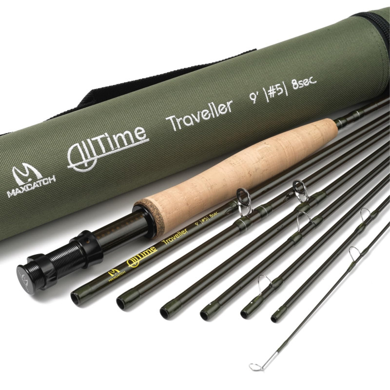 M Maximumcatch Maxcatch Alltime Travel Fishing Rod-Ultra Compact For