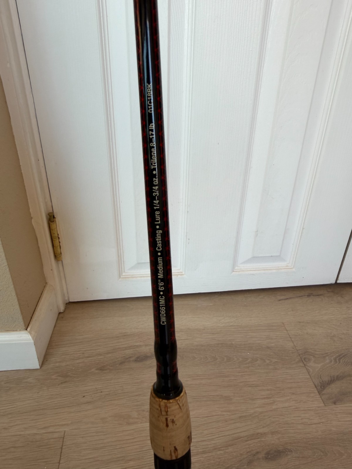 Berkley Cherrywood Hd 6’6 Medium Spinning Rod Fast Action Fishing Gear – Nice