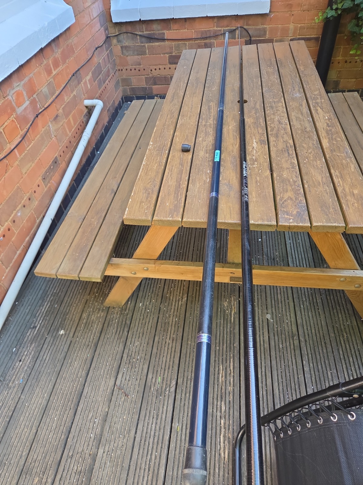 Fishing Tackle Joblot Silstar 4.10m Whip And 2.3m Net Handle Match Silvers