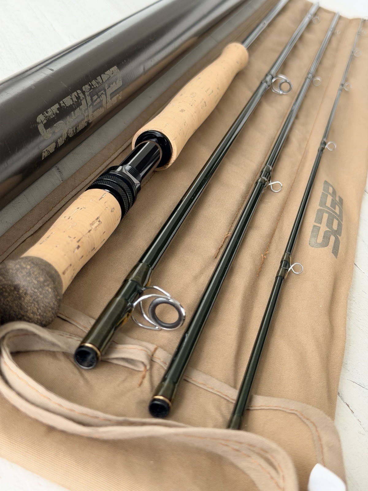 **BEAUTIFUL** 🔥 SAGE Z-AXIS Switch/Spey 7wt 11’ft~4pc FlyRod!! ~LEGENDARY~ 🔥