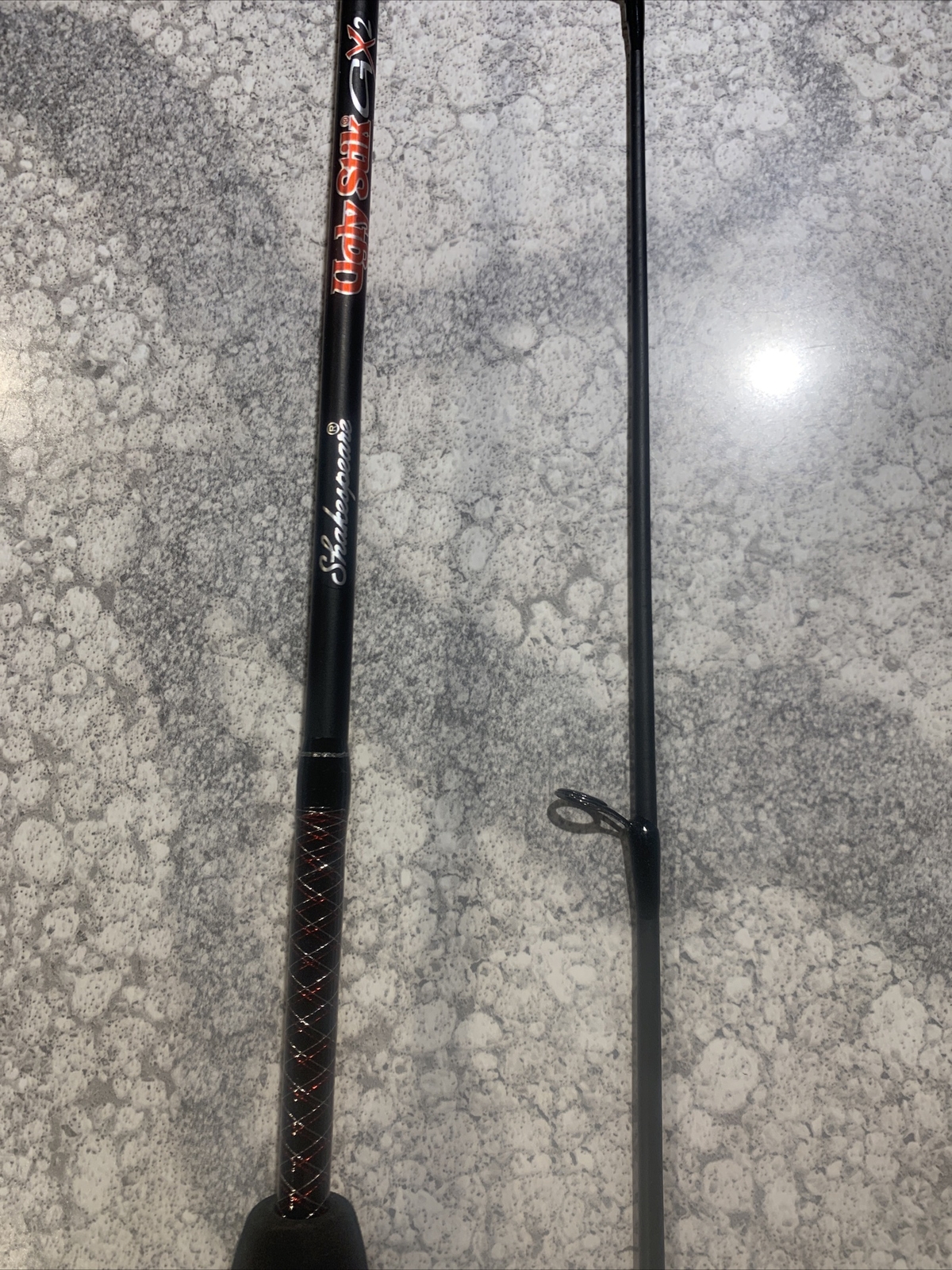 Shakespeare Ugly Stik GX2 Spinning Rod 6’6” Medium 6-15 Lb Line