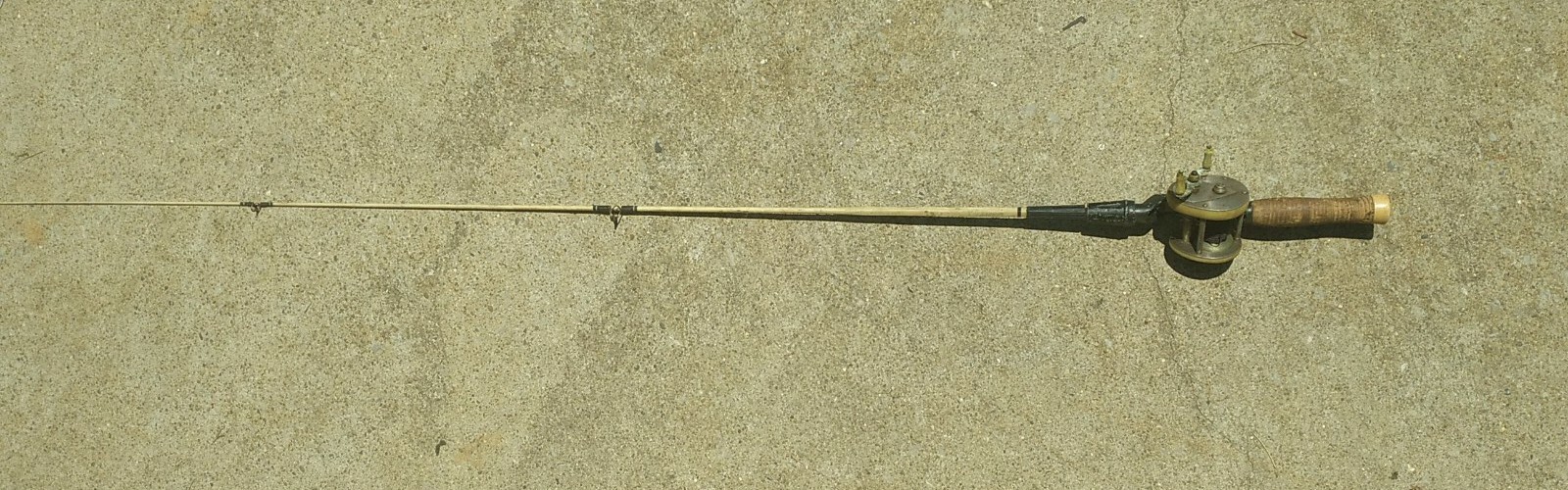 Vintage Shake Speare No 1970 Real And Thaniom Square Butt Rod