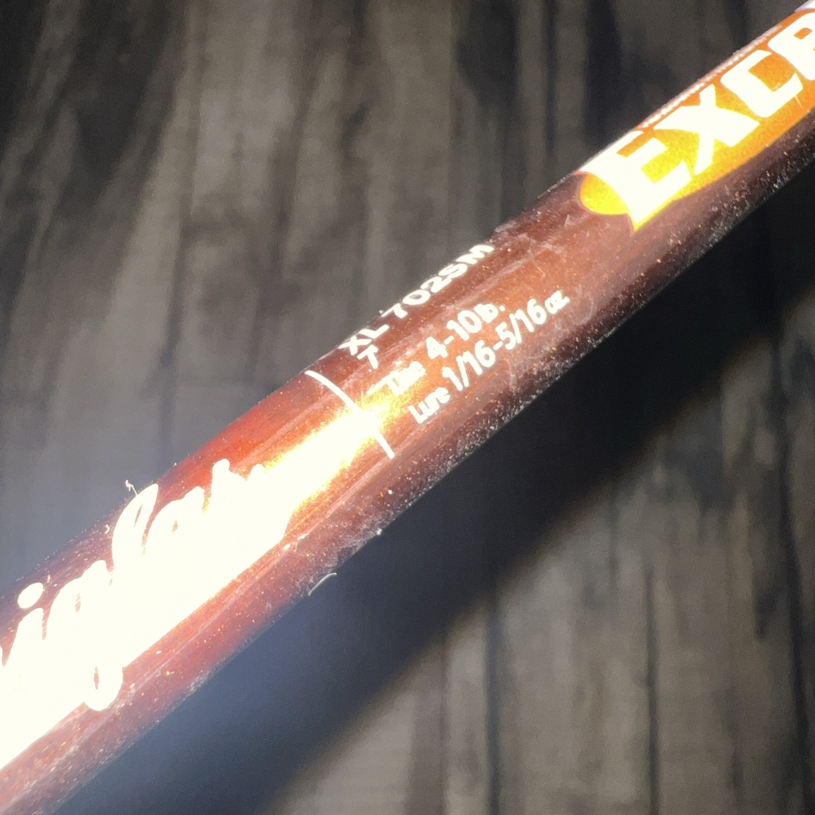Gold Lamiglas Excel 7’ 1pc XL 702sm Drop Shot, Shakey Heads 10 Micro Guides