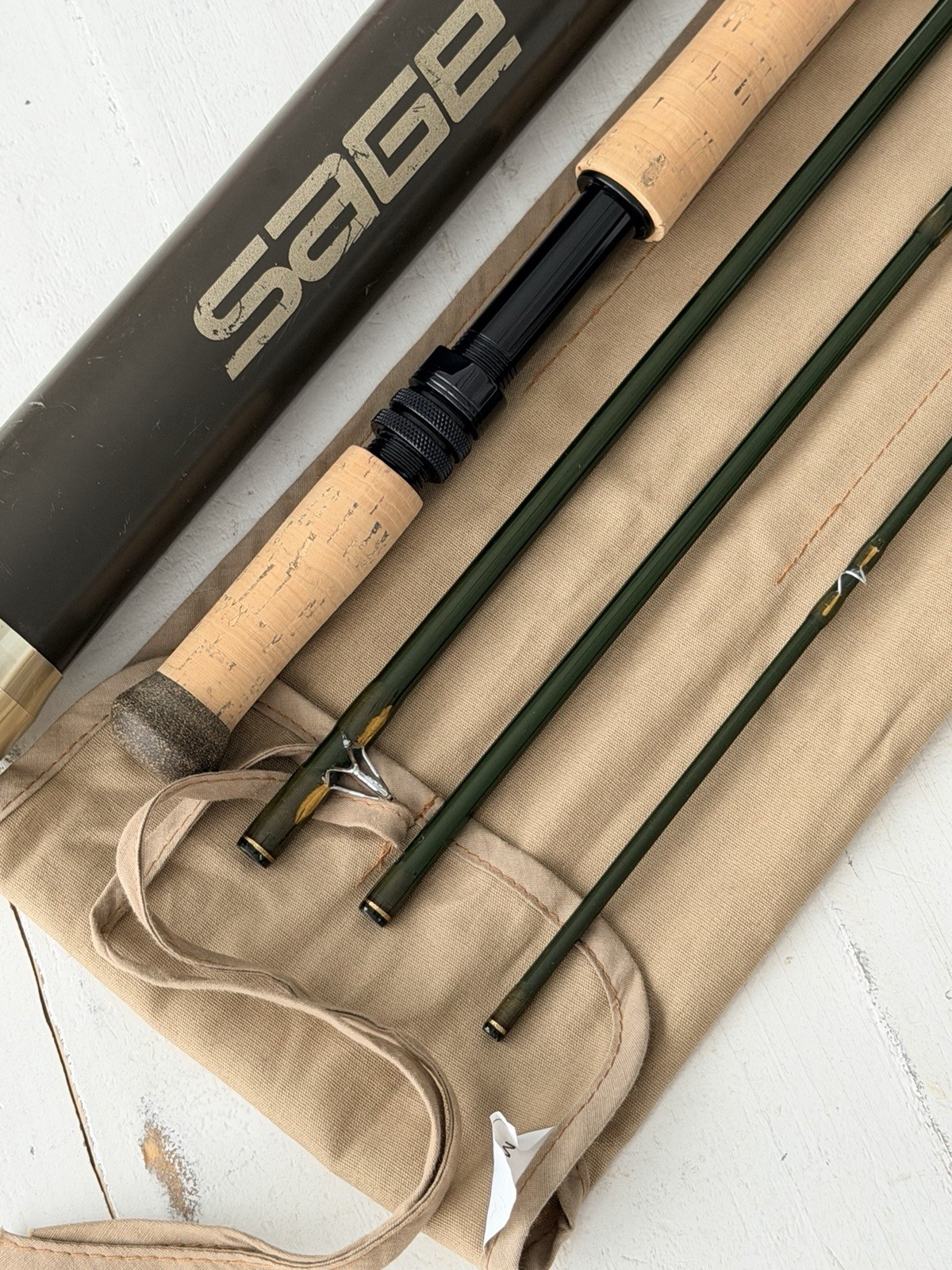 **BEAUTIFUL** 🔥 SAGE Z-AXIS Switch/Spey 6wt. 11’ft~4pc FlyRod!! ~LEGENDARY~ 🔥