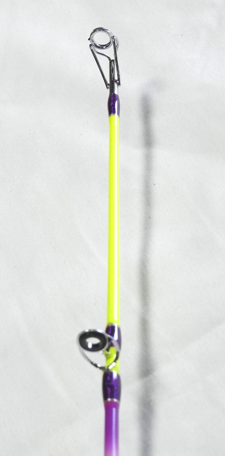 Nite Stick Catfish Spinning Rod 9′ 2PC Glow Tip Purple