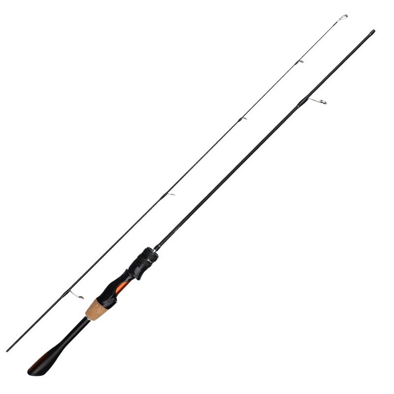 Fishing Rod Casting Spinning Travel Carbon Fiber Rod 2 Sections Ultra-Light Rod