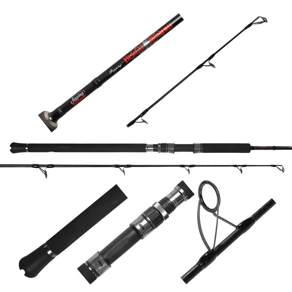 Jigging World Black Widow 2.0 Popping Spinning Rods
