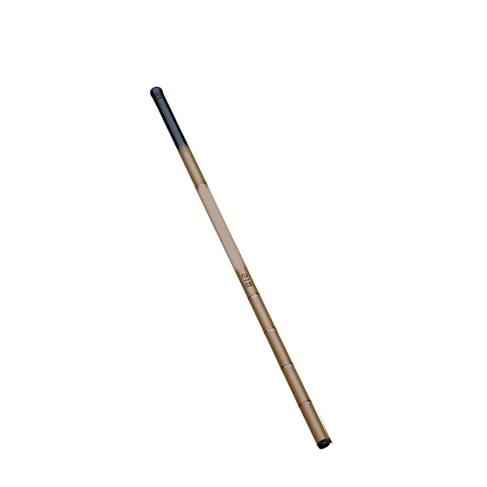 Composite Fiberglass Stream Rod 1pc Brown Color 1.8m to 3.6m Length Options