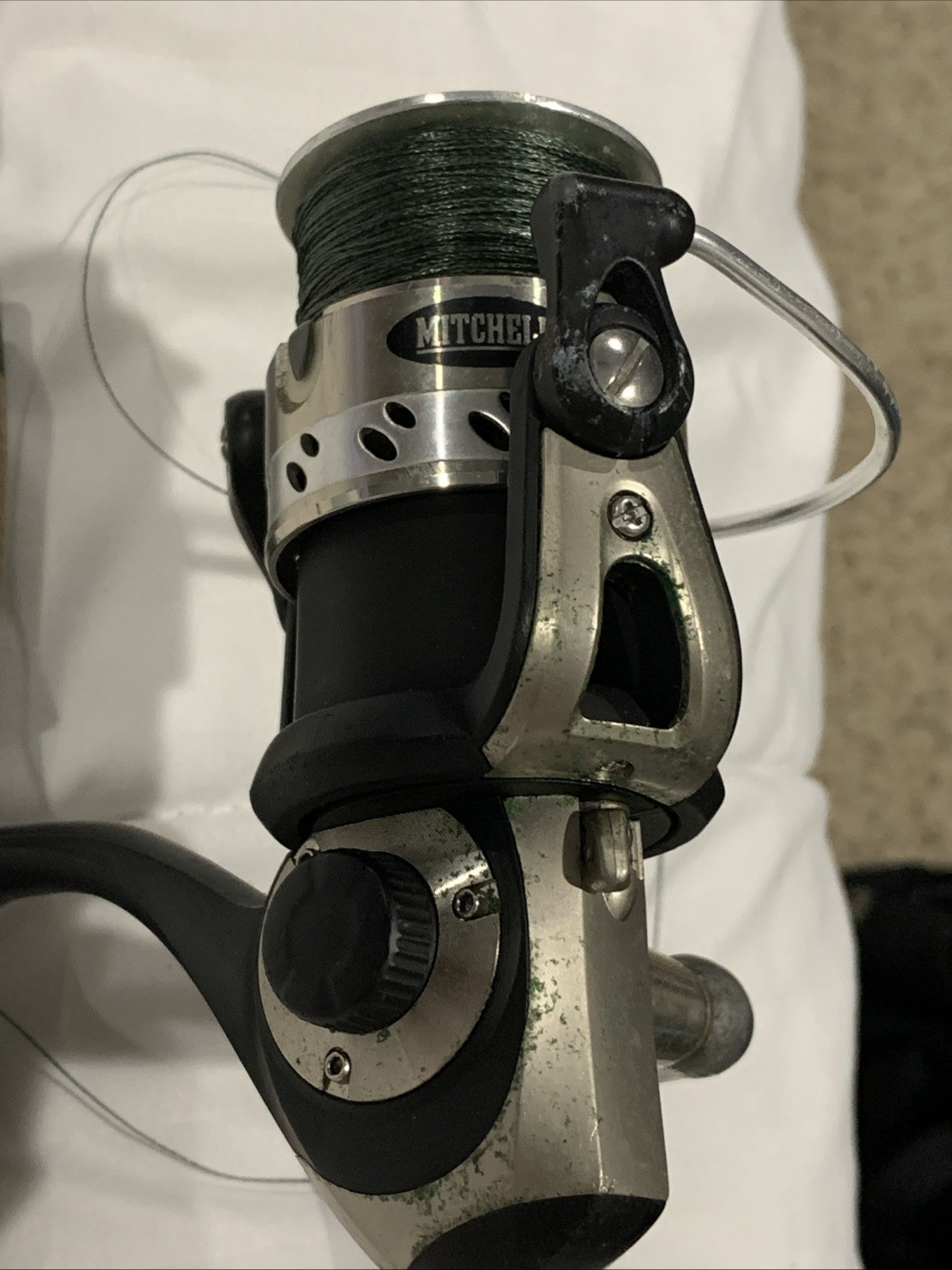 EUC Shakespeare Conquest Fishing Rod 6’ 2PC 6-12. Reel – Mitchell 300X Fair Cond