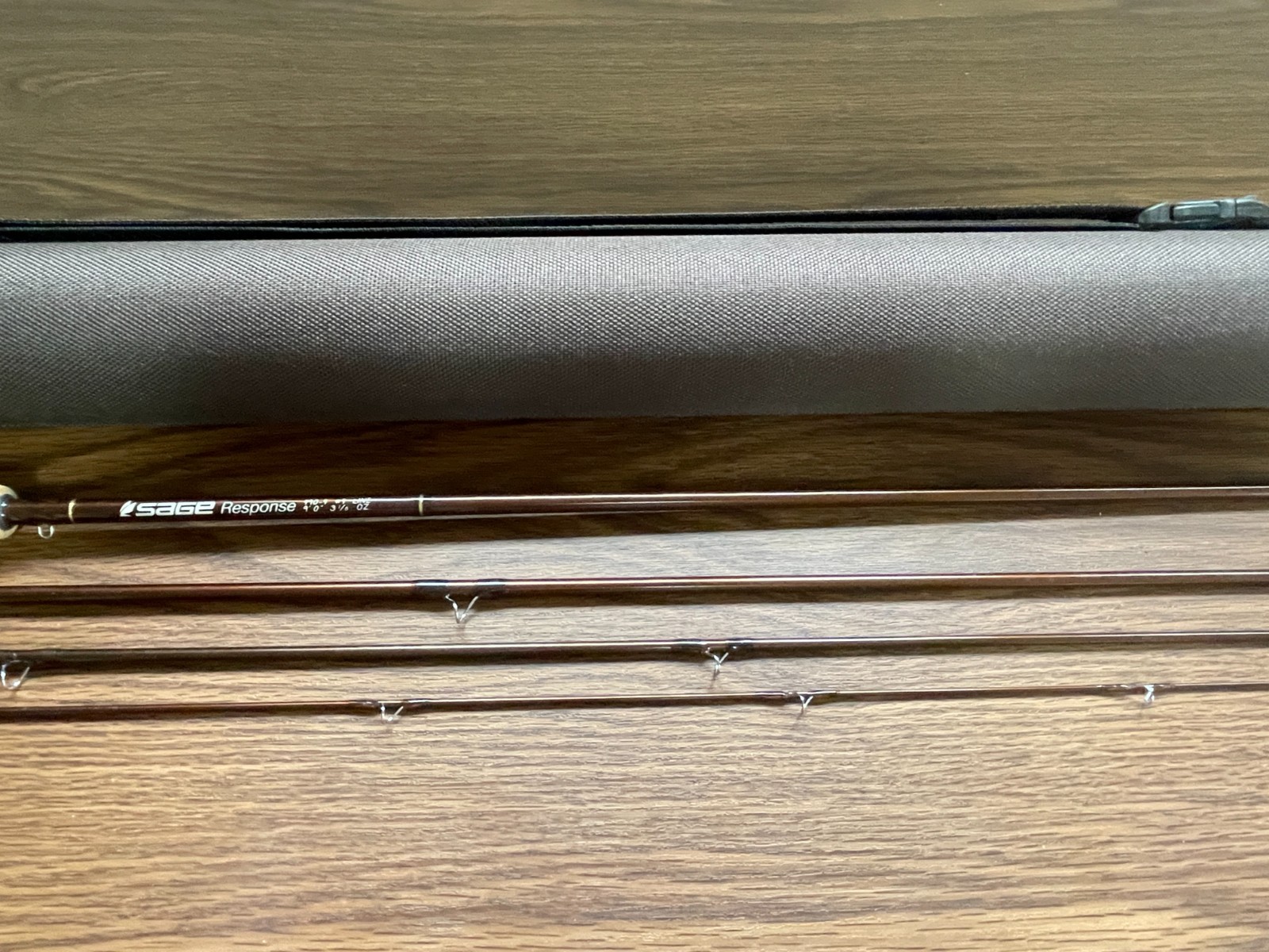 Sage Response 490-4 4 Line 9’0″ 3-1/8oz Tube Used Fly Fishing Rod Carbon Japan