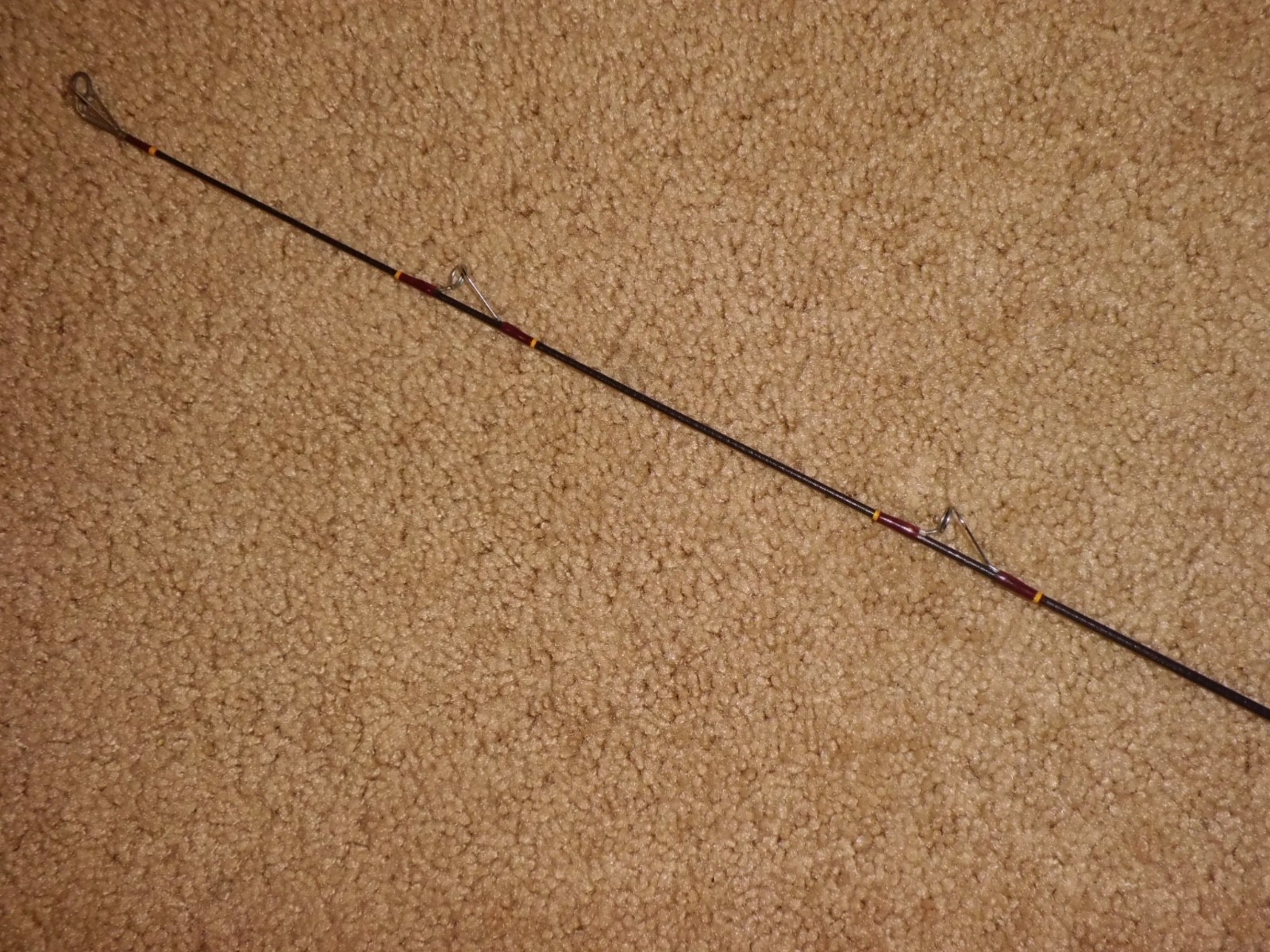 Vintage FENWICK BS51-UL Black Hawk Graphite 1 pc Spinning 5’3″ Rod made in USA