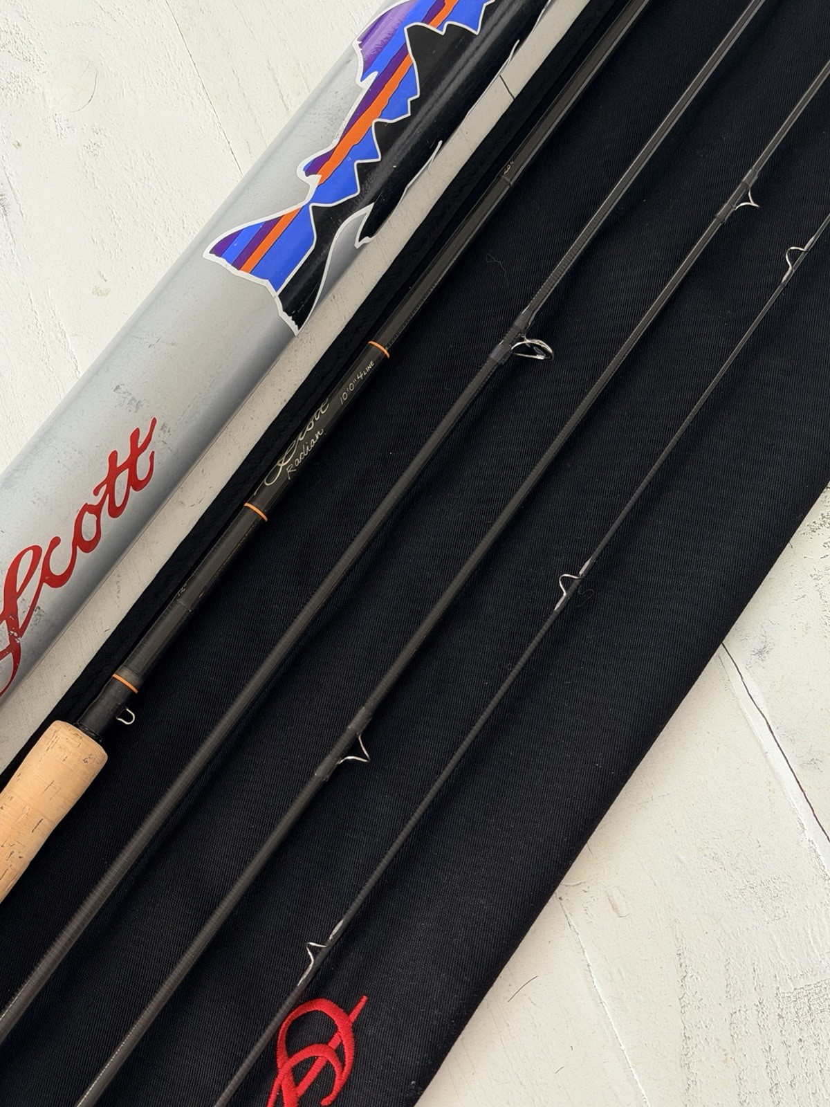**BEAUTIFUL** 🔥 SCOTT RADIAN 4wt. 10’ft~4pc FlyRod!! 🔥~LEGENDARY~🔥