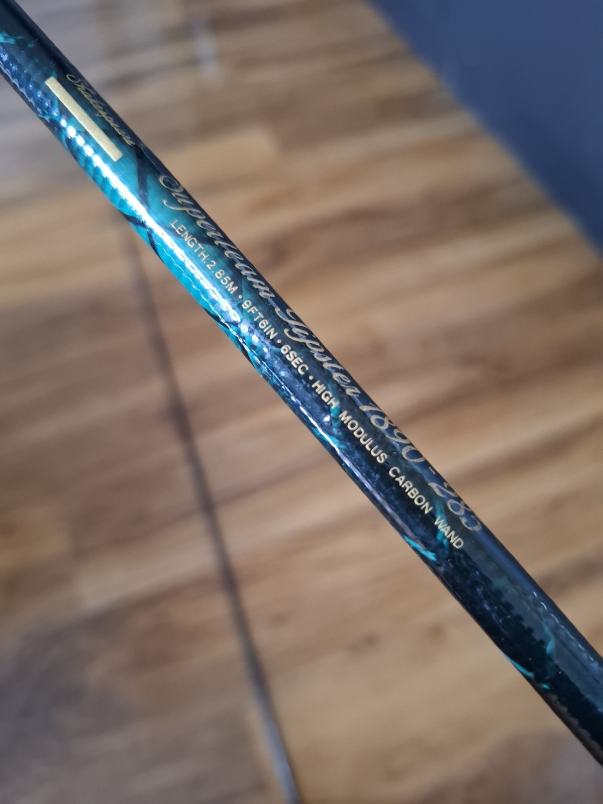 Shakespeare Feeder Fishing Rod Superteam Tipster Wand 9ft6 2 Piece Cork Handle