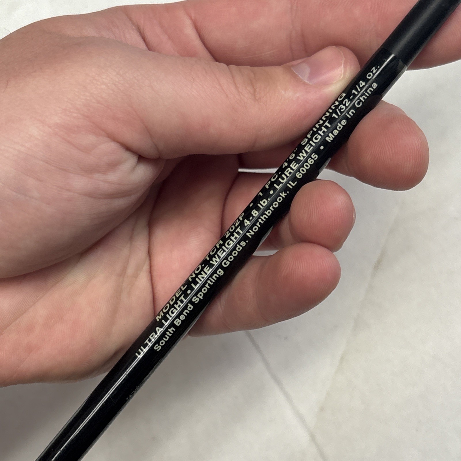 South Bend TCR 202P 4’6 Fishing Rod 1 Piece