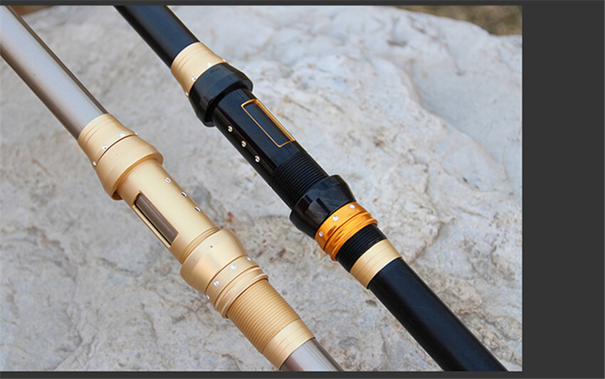 Superhard carbon telescopic long cast spinning rod Casting Weight:100-250g