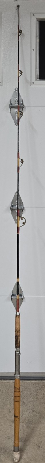 Vintage Harnell 2520 Trolling Conventional 7′ Rod made in Venice USA Fishing
