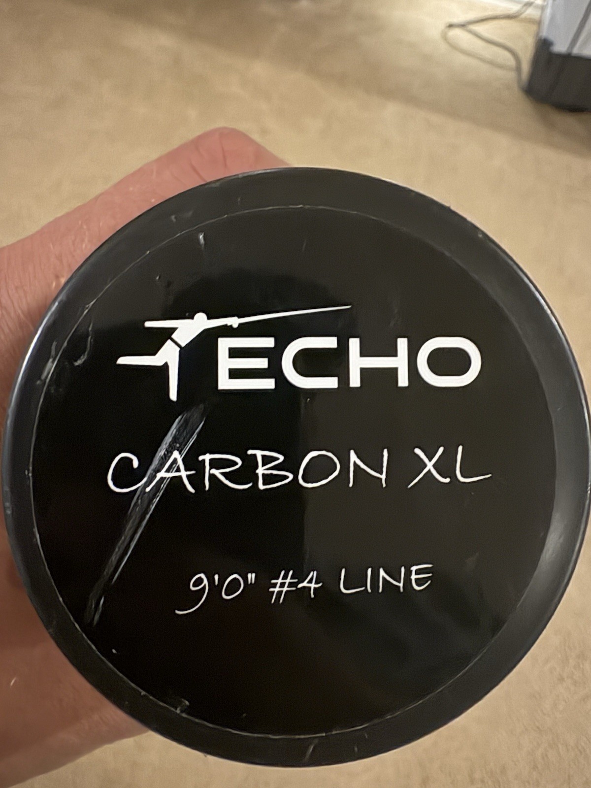 Echo Carbon XL 490-4 Fly Fishing Rod 4wt, 9’0″