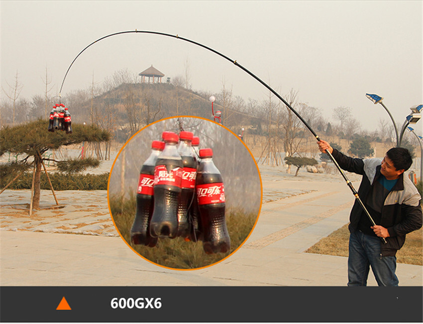 Superhard carbon telescopic long cast spinning rod Casting Weight:100-250g